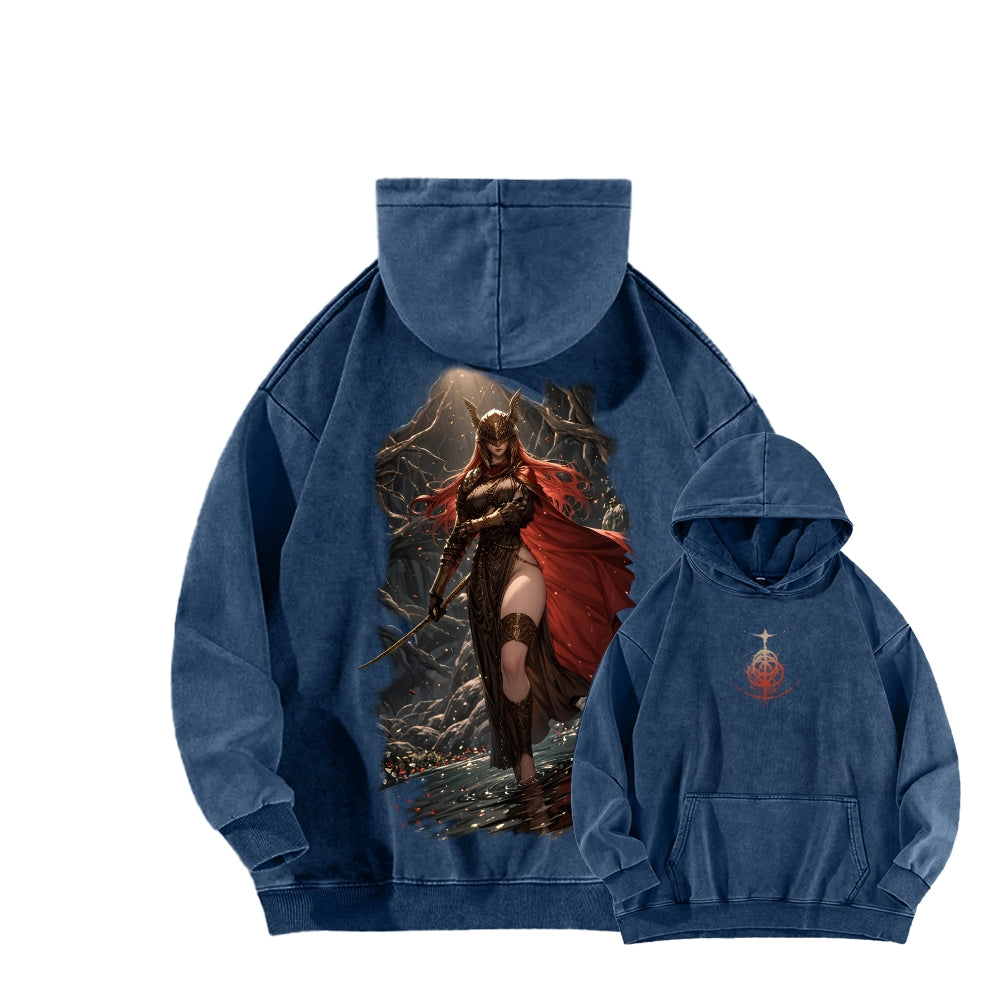 Elden Ring Unisex Washed Hoodie 2604005423