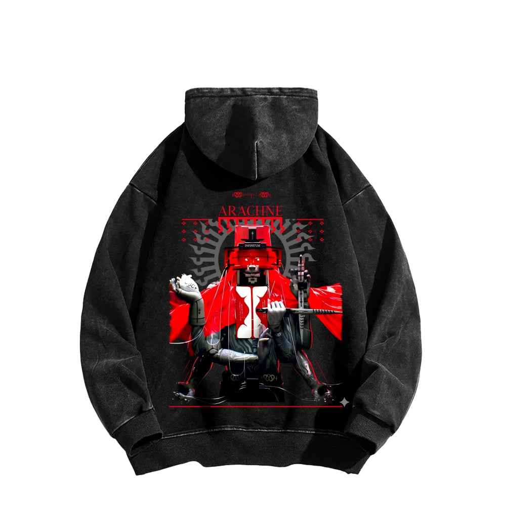 Marathon Unisex Washed Hoodie 2604005439