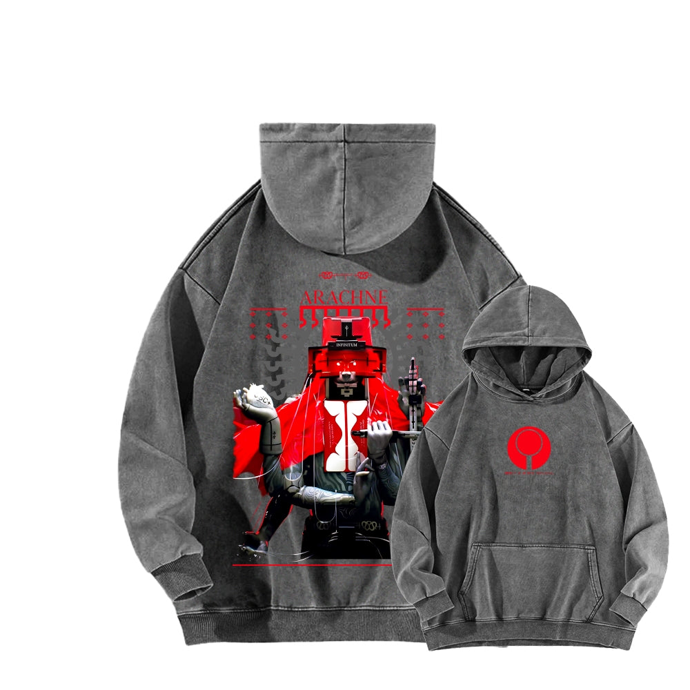 Marathon Unisex Washed Hoodie 2604005439