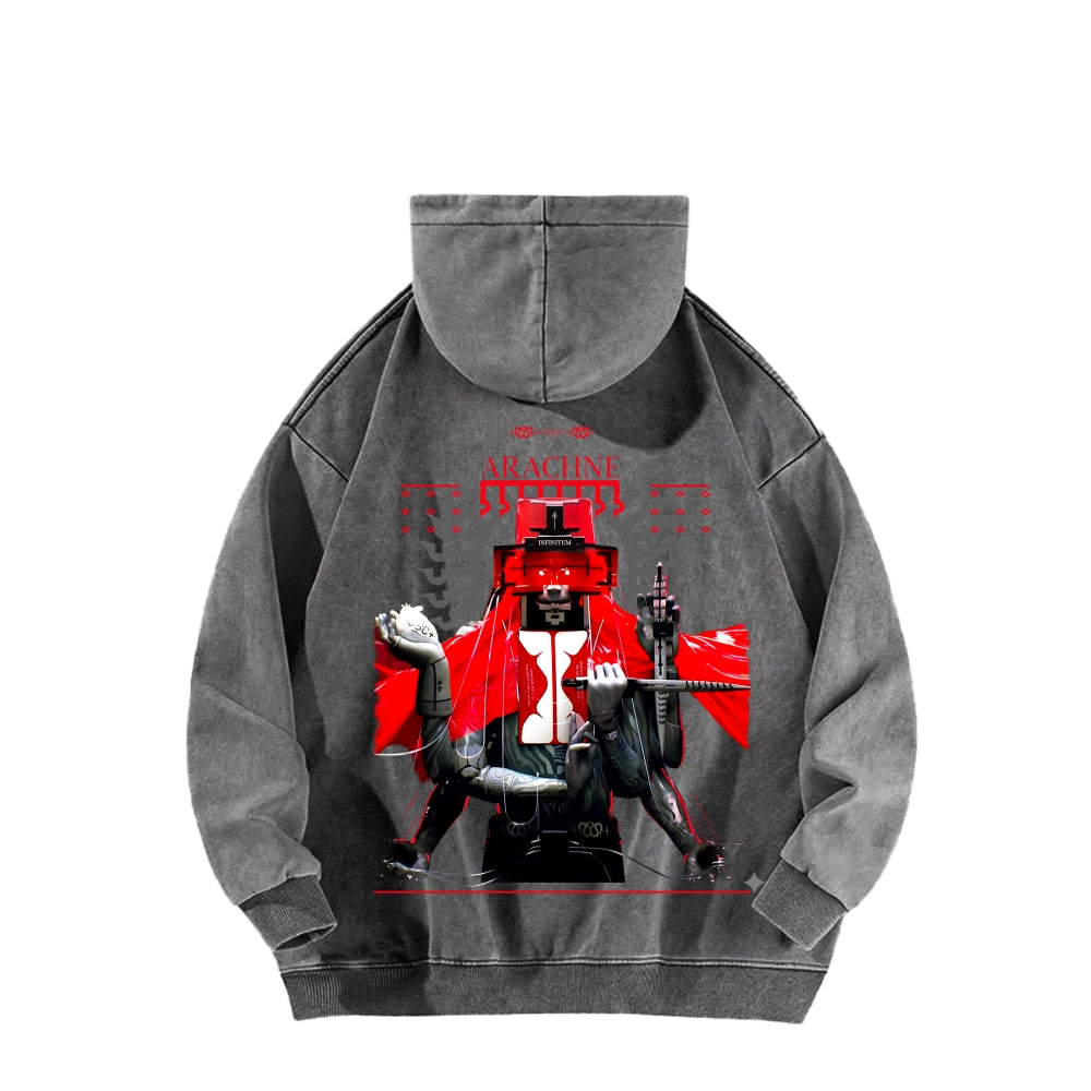 Marathon Unisex Washed Hoodie 2604005439