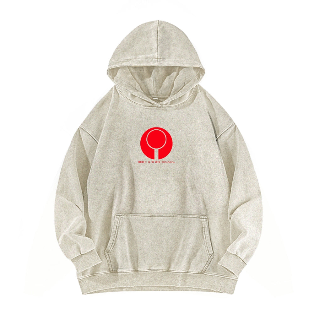 Marathon Unisex Washed Hoodie 2604005439