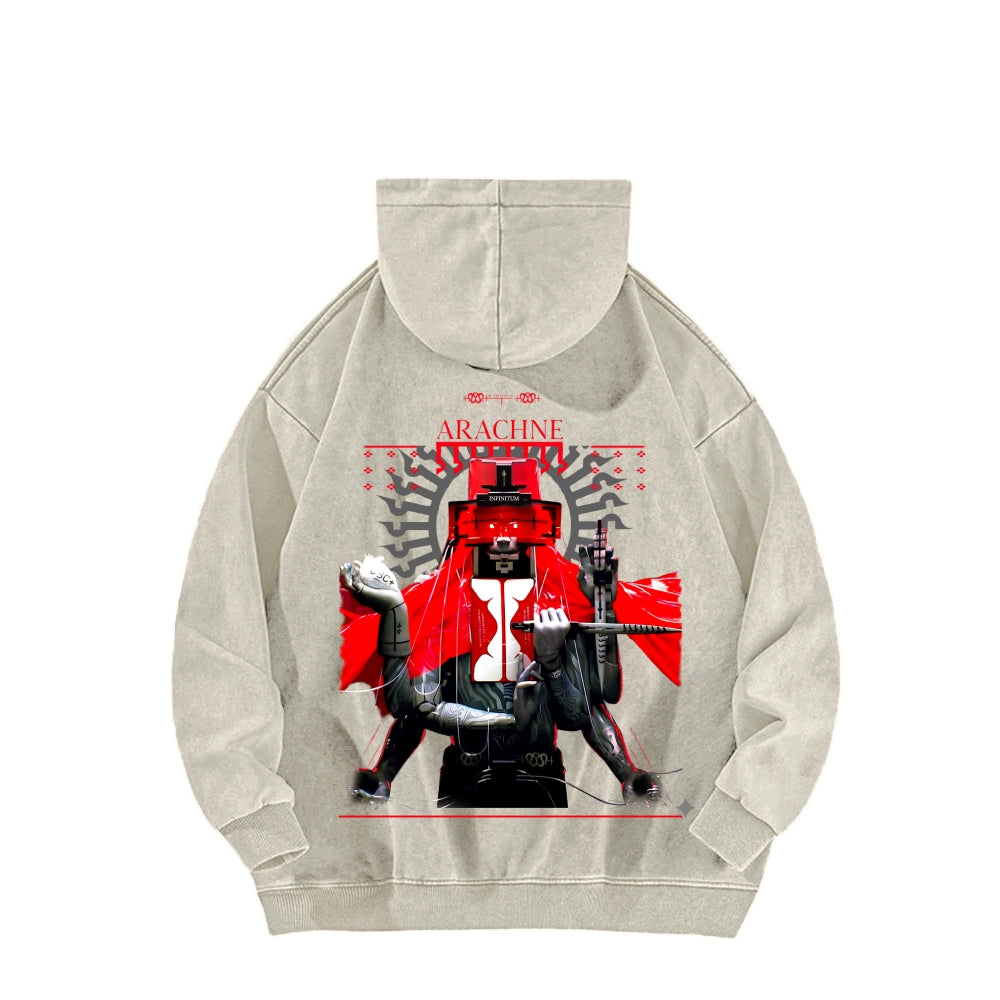 Marathon Unisex Washed Hoodie 2604005439