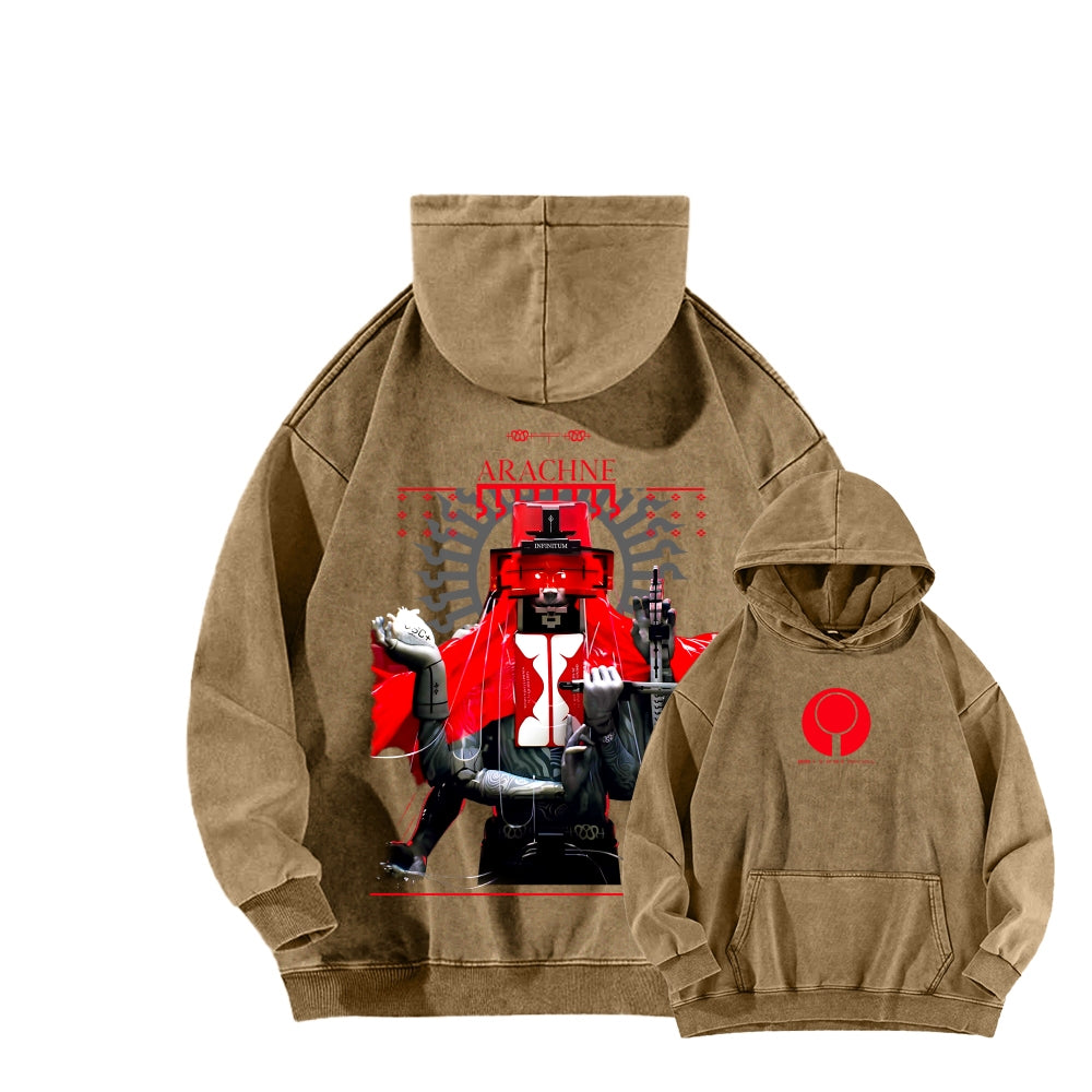 Marathon Unisex Washed Hoodie 2604005439