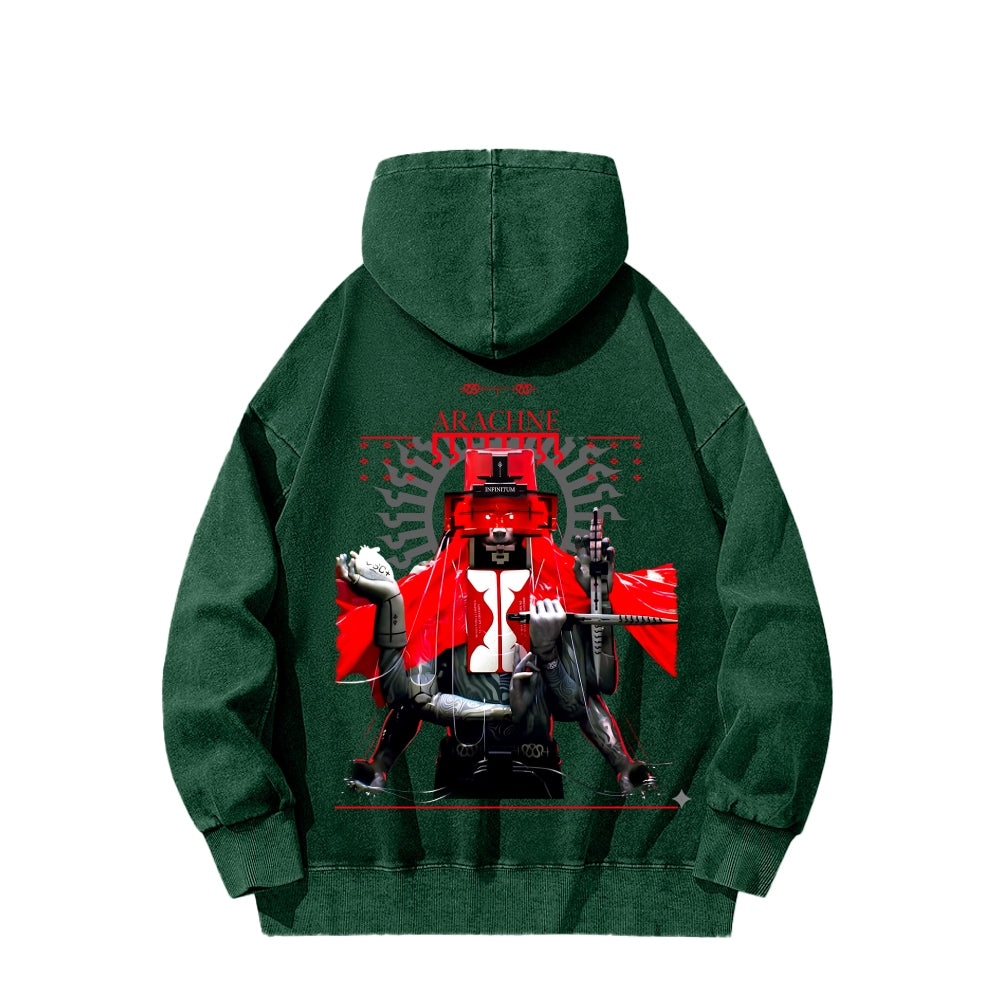 Marathon Unisex Washed Hoodie 2604005439