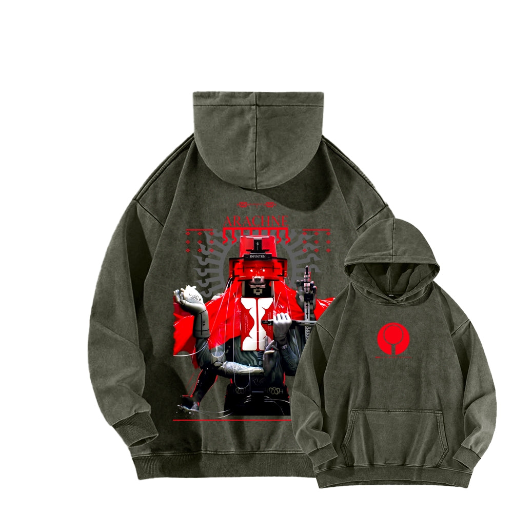 Marathon Unisex Washed Hoodie 2604005439
