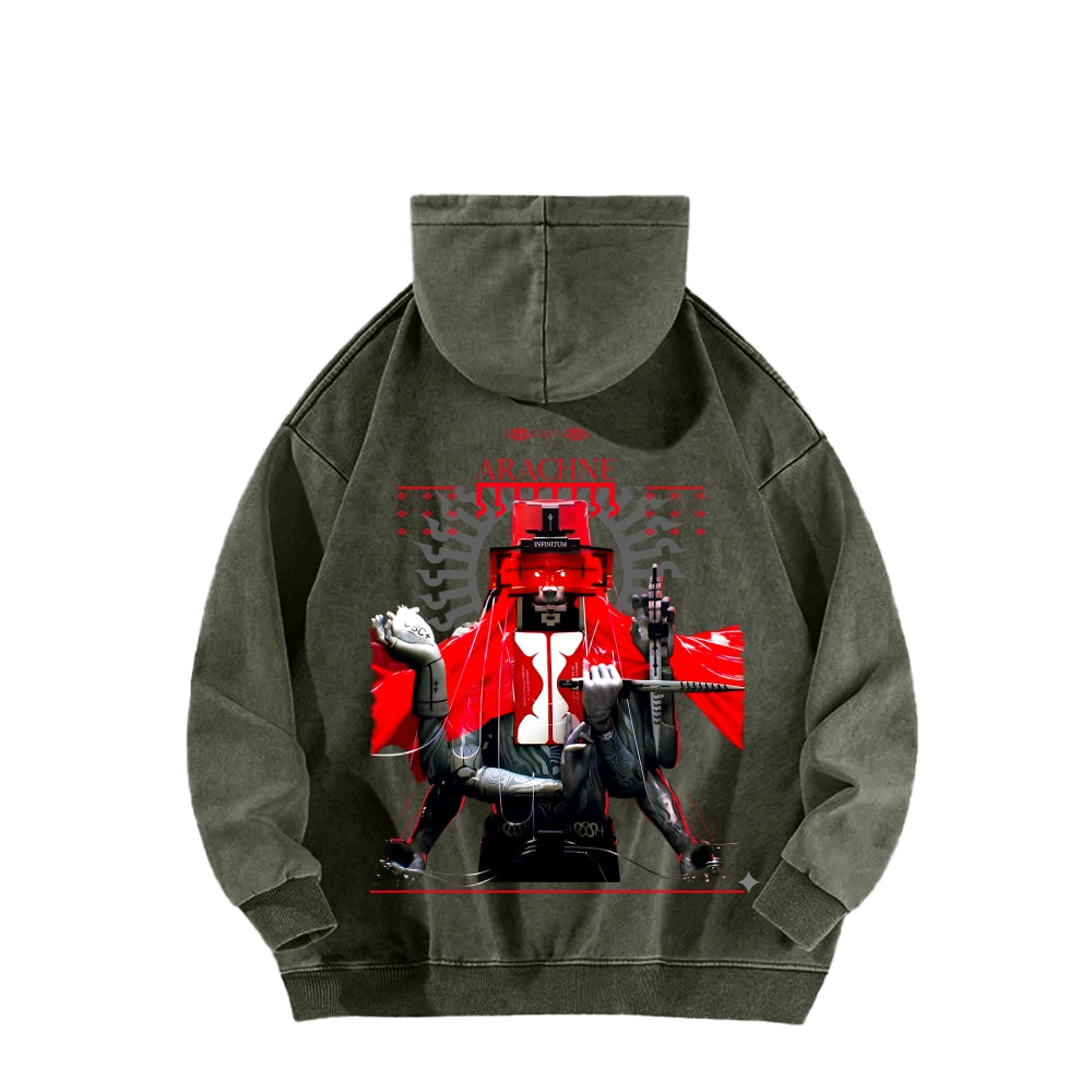 Marathon Unisex Washed Hoodie 2604005439