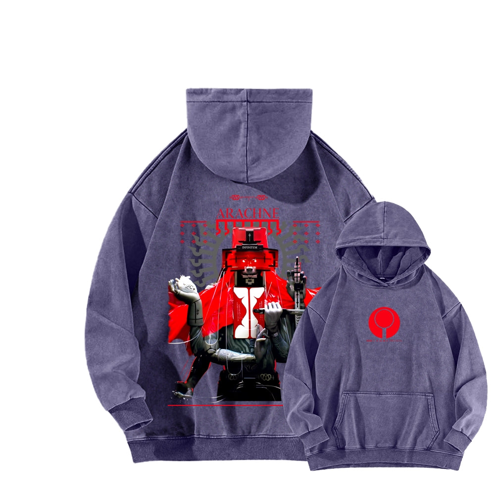 Marathon Unisex Washed Hoodie 2604005439