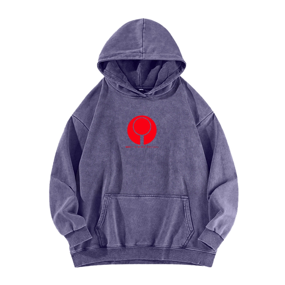 Marathon Unisex Washed Hoodie 2604005439