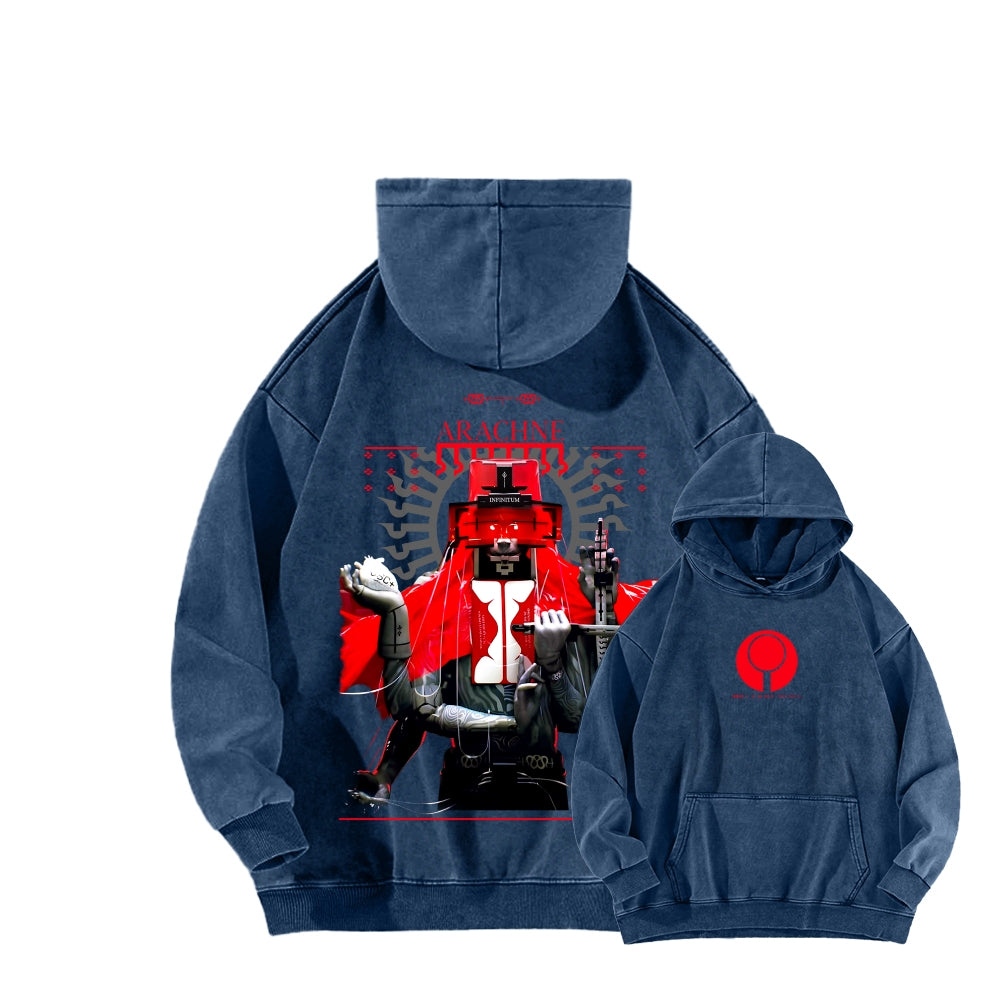 Marathon Unisex Washed Hoodie 2604005439