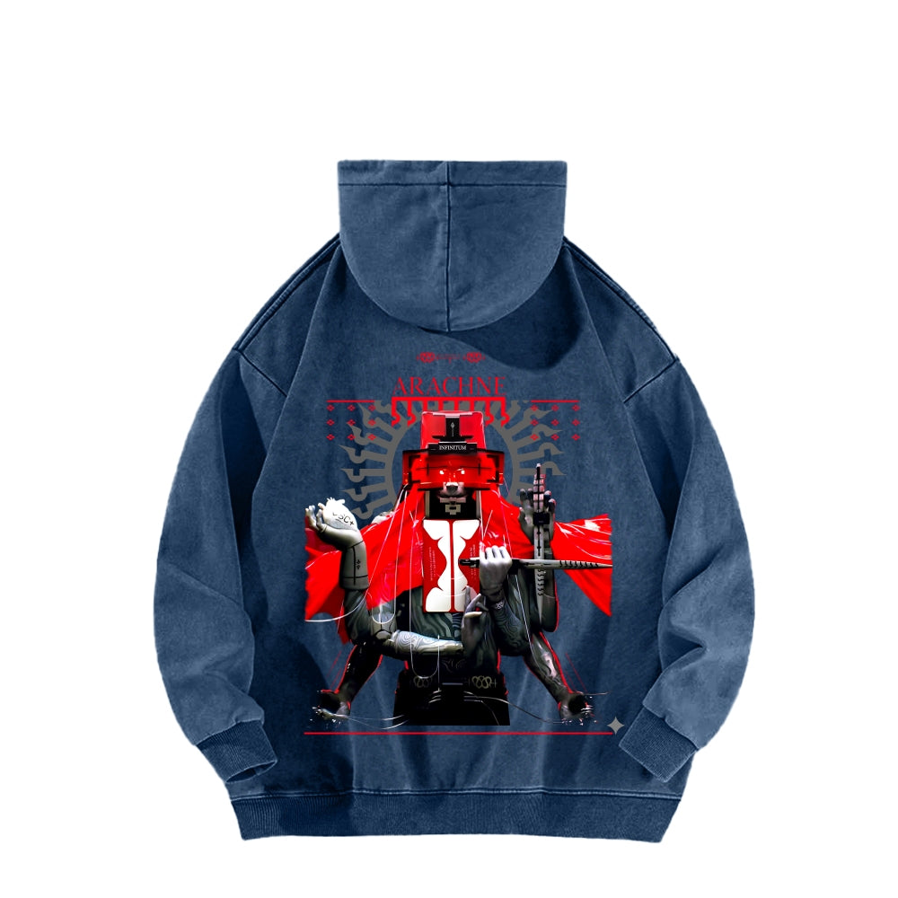 Marathon Unisex Washed Hoodie 2604005439