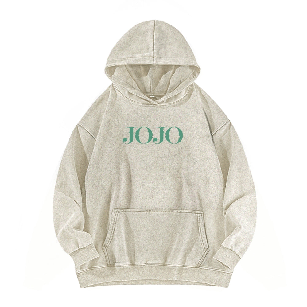 Jojo's Bizarre Adventure Unisex Washed Hoodie 2604008795