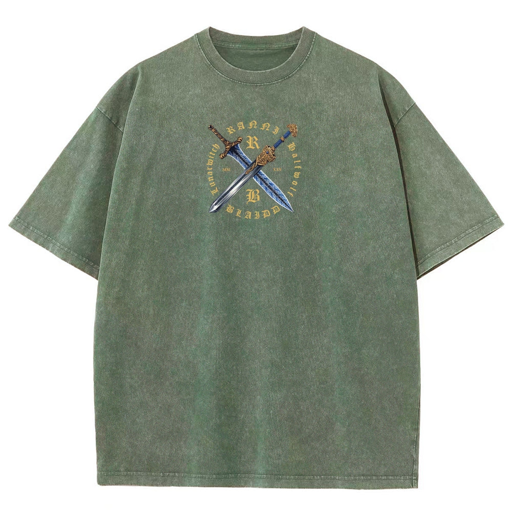 Elden Ring Unisex Fit Washed T-Shirt 2604008971