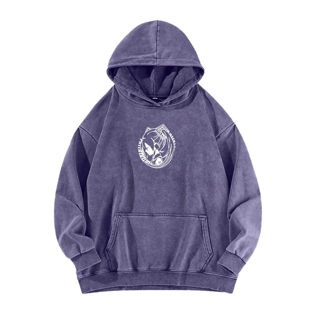 Hatsune Miku Unisex Washed Hoodie 2604011652