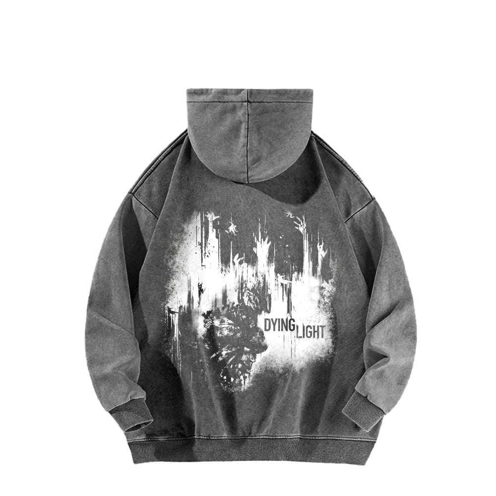 Dying Light Unisex Washed Hoodie 2604012177