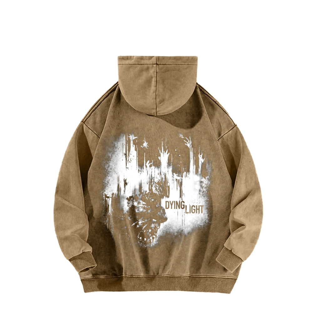 Dying Light Unisex Washed Hoodie 2604012177