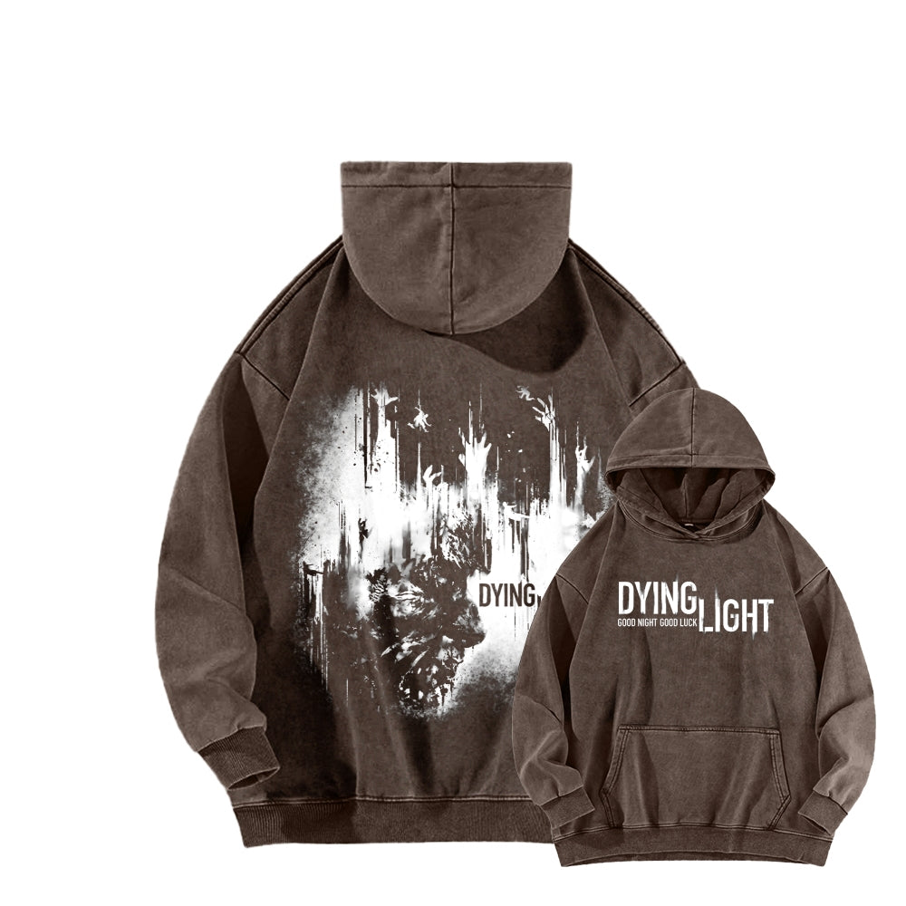 Dying Light Unisex Washed Hoodie 2604012177