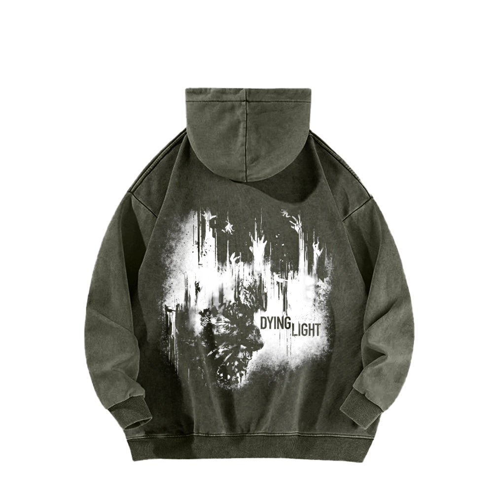 Dying Light Unisex Washed Hoodie 2604012177
