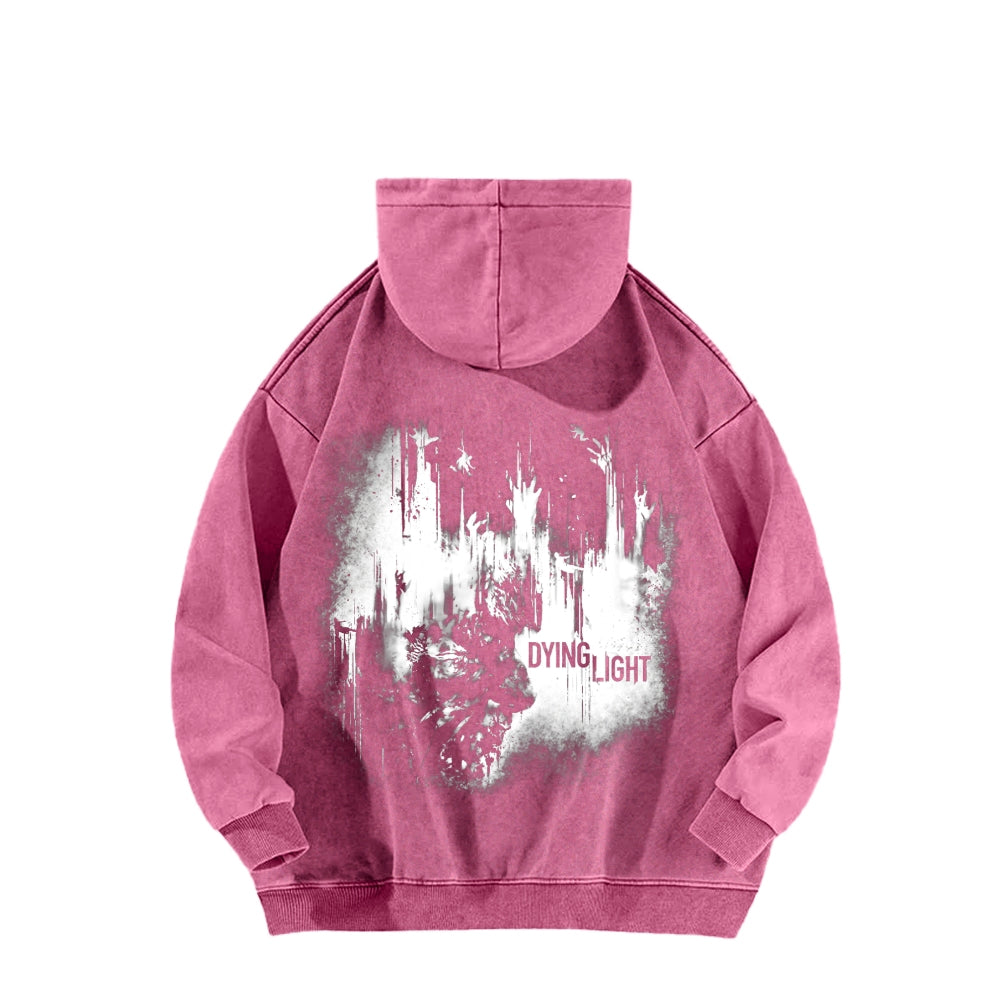 Dying Light Unisex Washed Hoodie 2604012177