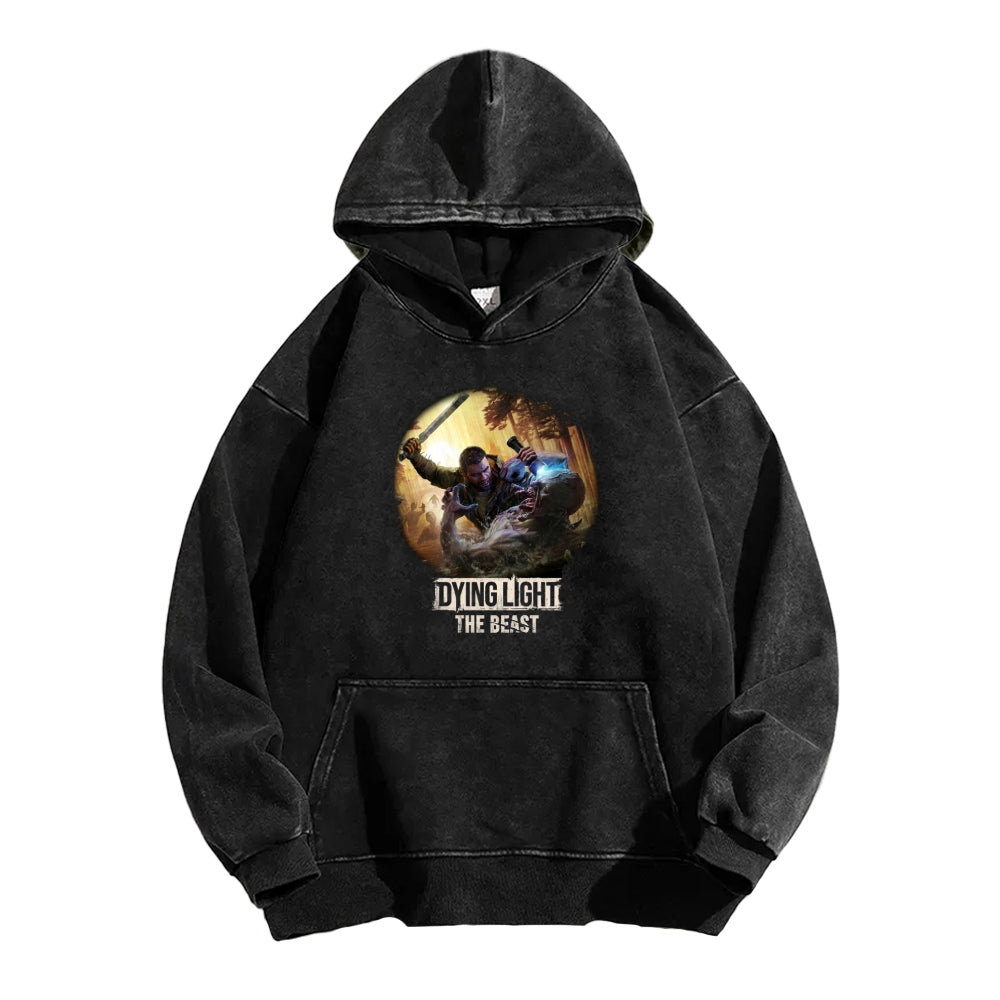 Dying Light Unisex Washed Hoodie 2604012541