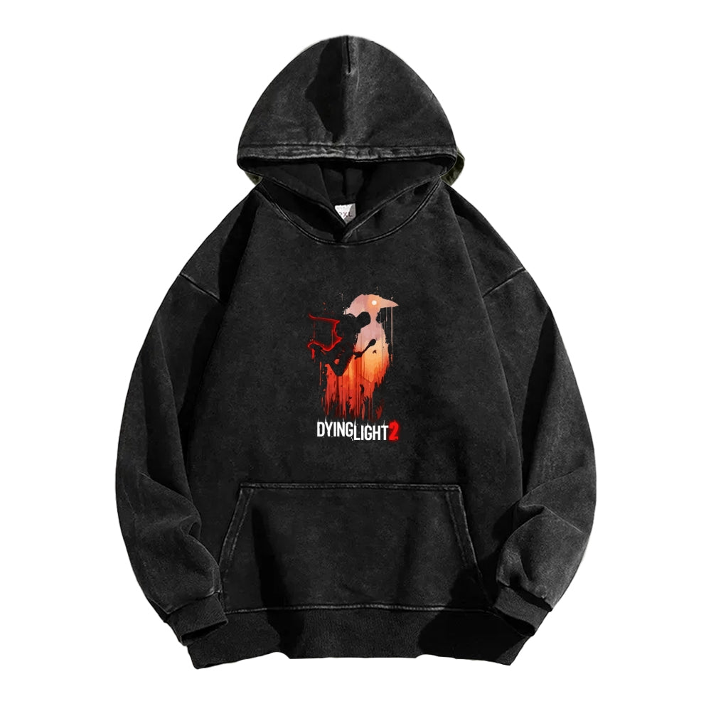 Dying Light Unisex Washed Hoodie 2604012545