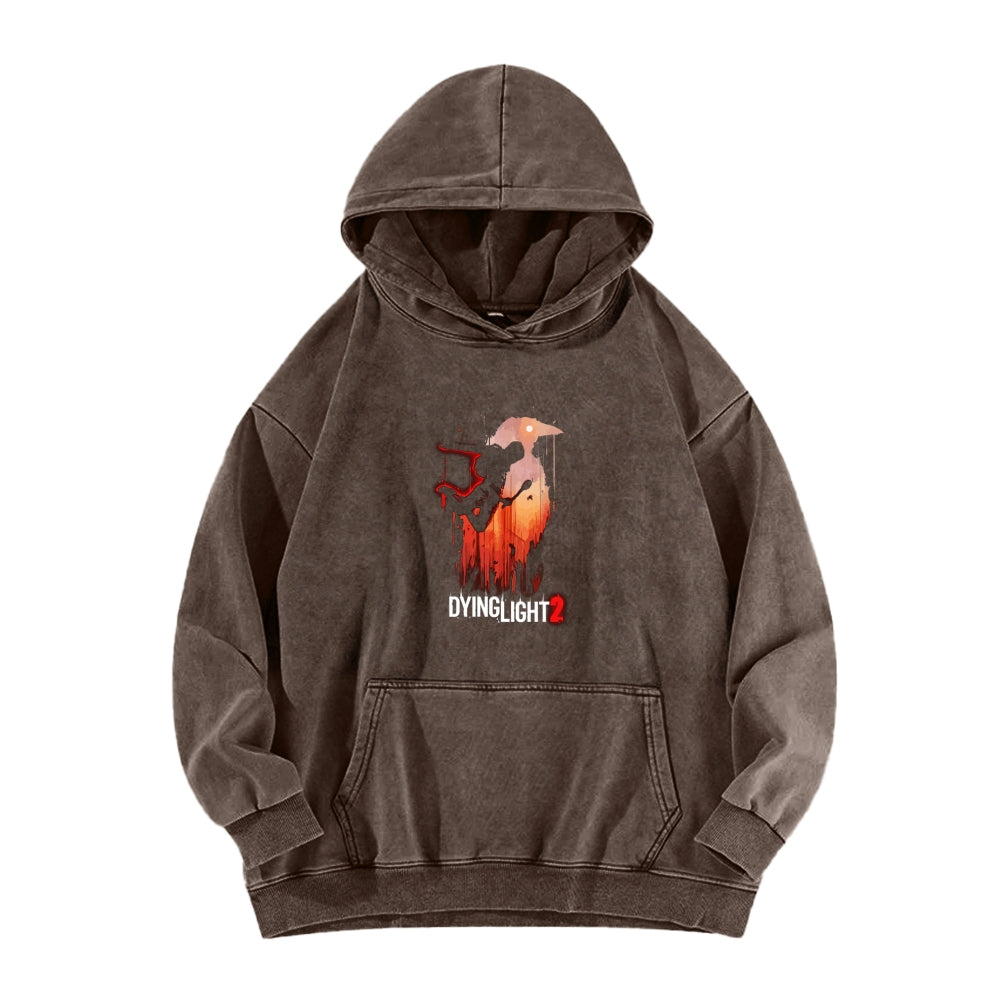 Dying Light Unisex Washed Hoodie 2604012545
