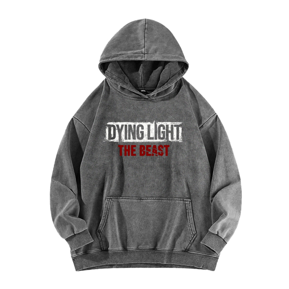 Dying Light Unisex Washed Hoodie 2604012594