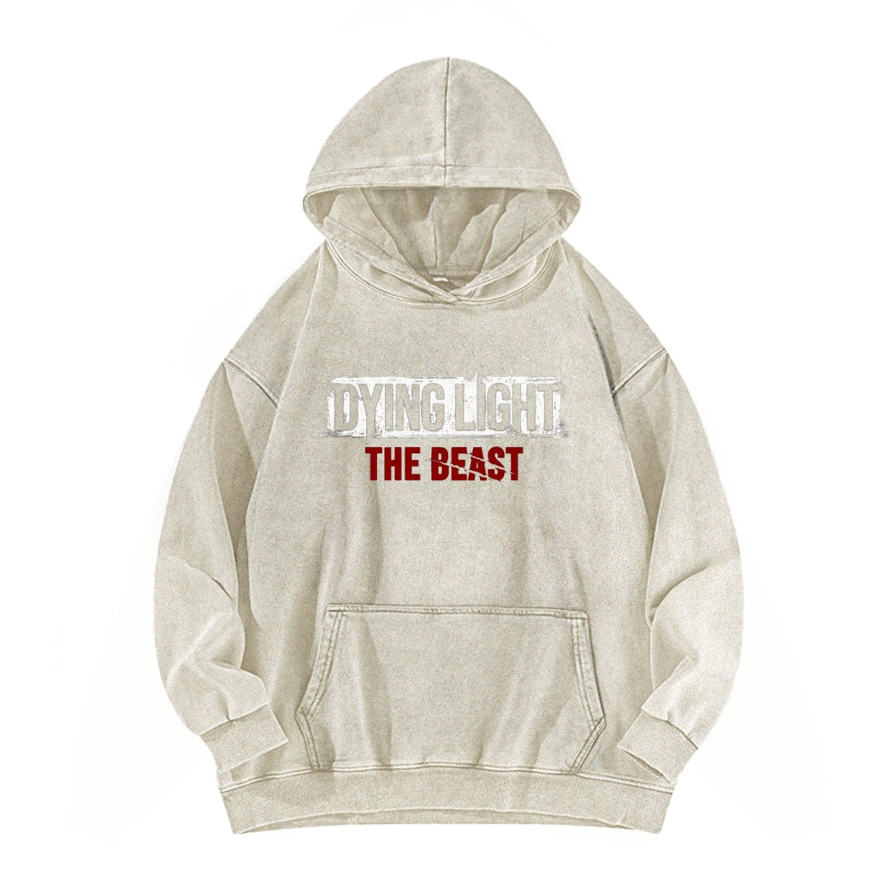 Dying Light Unisex Washed Hoodie 2604012594