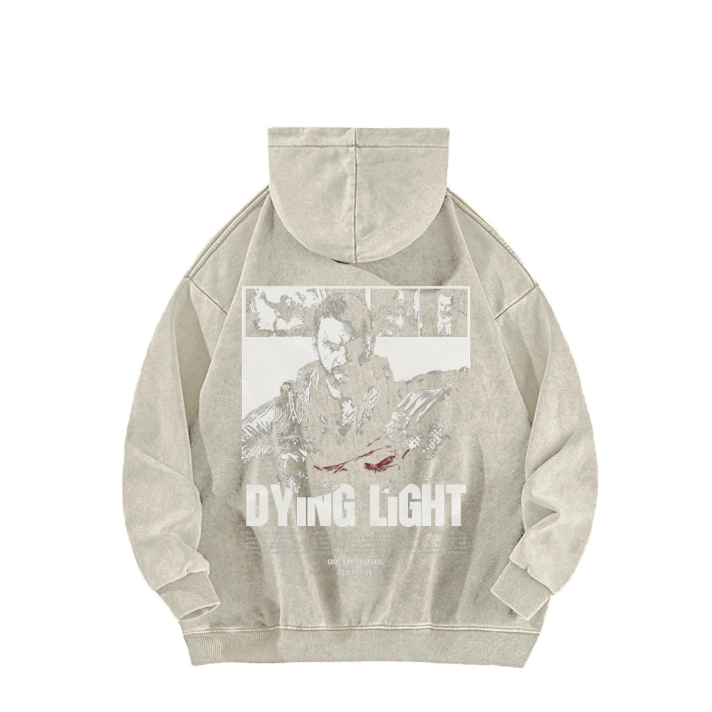 Dying Light Unisex Washed Hoodie 2604012594