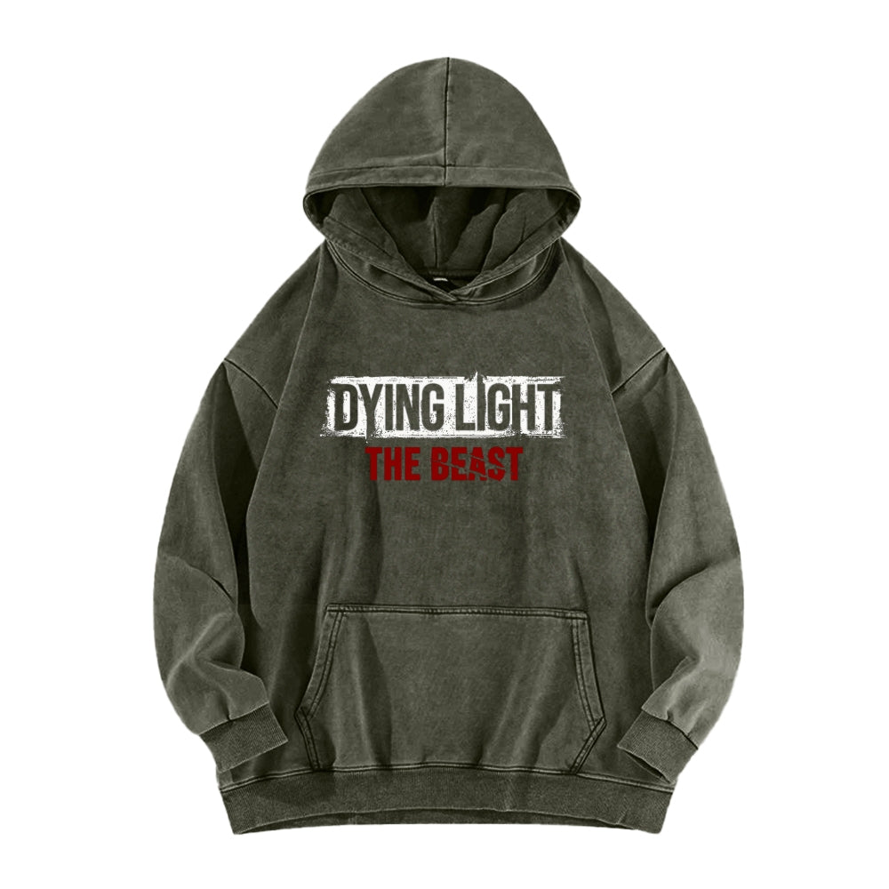 Dying Light Unisex Washed Hoodie 2604012594