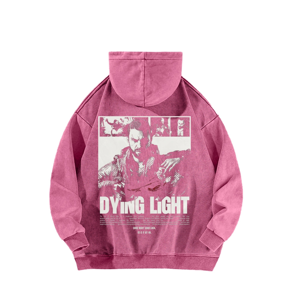 Dying Light Unisex Washed Hoodie 2604012594