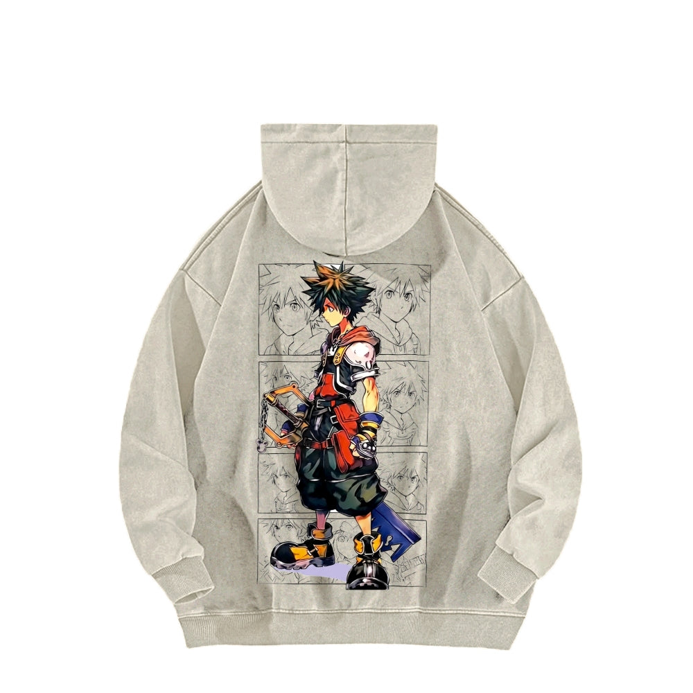 Kingdom Hearts Unisex Washed Hoodie 2604014652