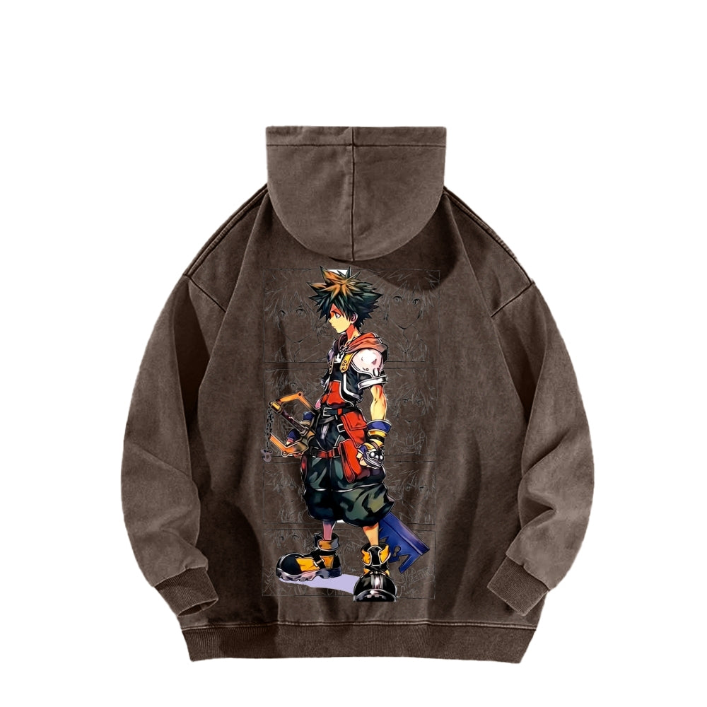 Kingdom Hearts Unisex Washed Hoodie 2604014652