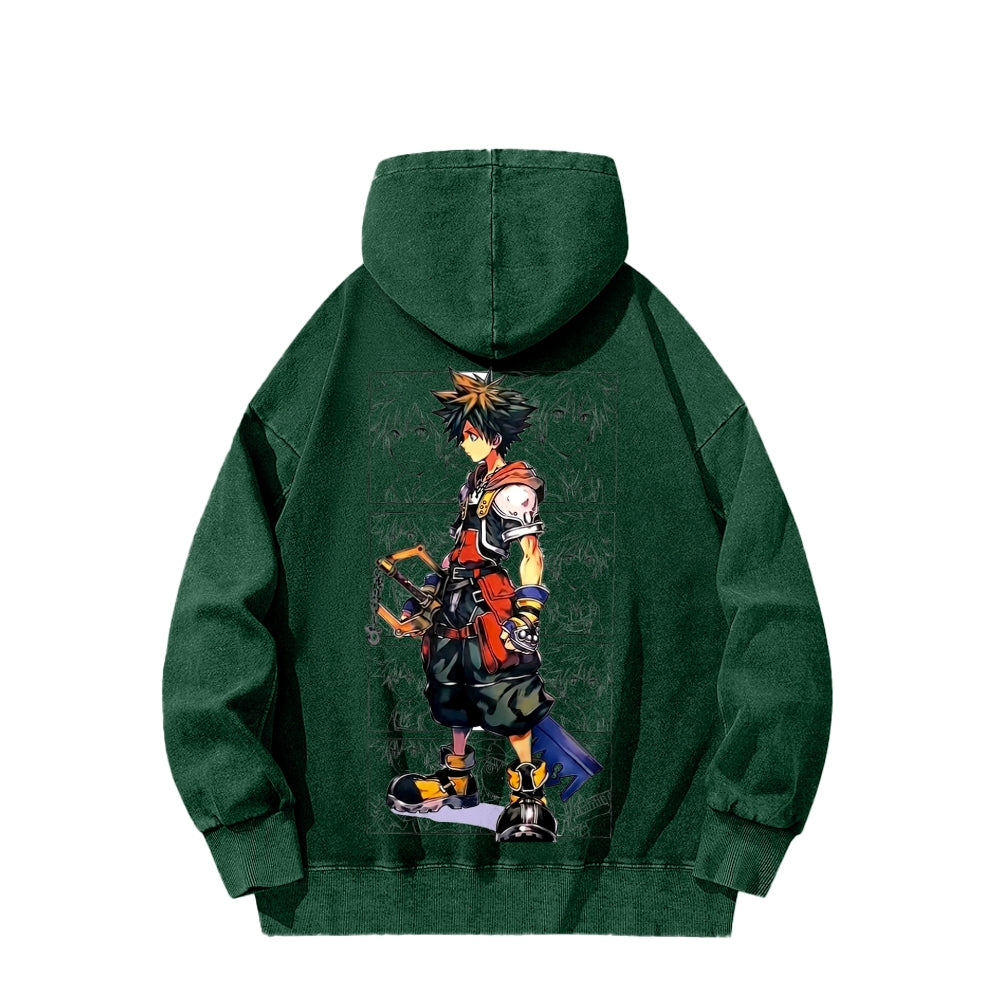 Kingdom Hearts Unisex Washed Hoodie 2604014652