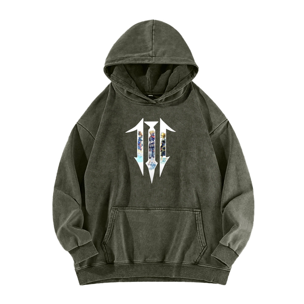 Kingdom Hearts Unisex Washed Hoodie 2604014652