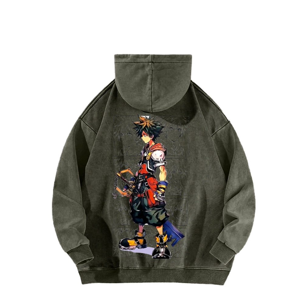 Kingdom Hearts Unisex Washed Hoodie 2604014652