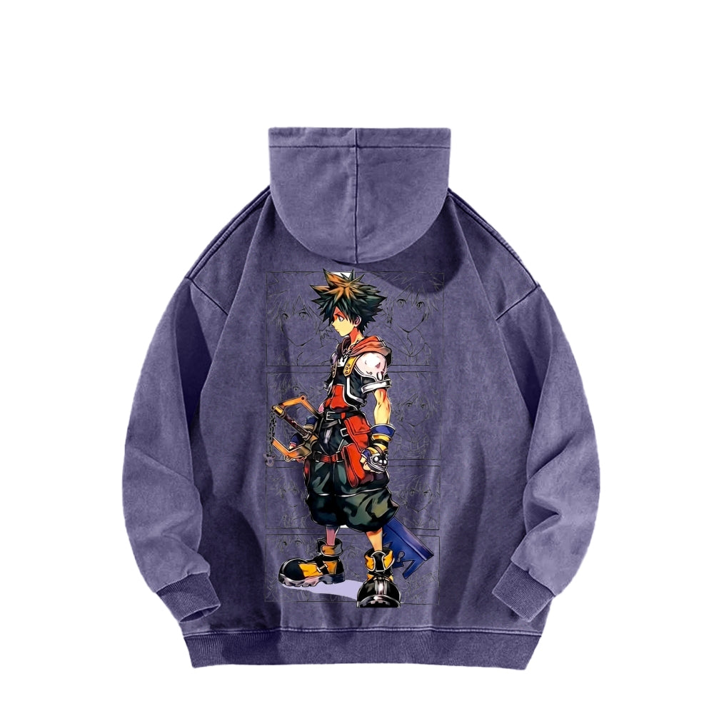 Kingdom Hearts Unisex Washed Hoodie 2604014652