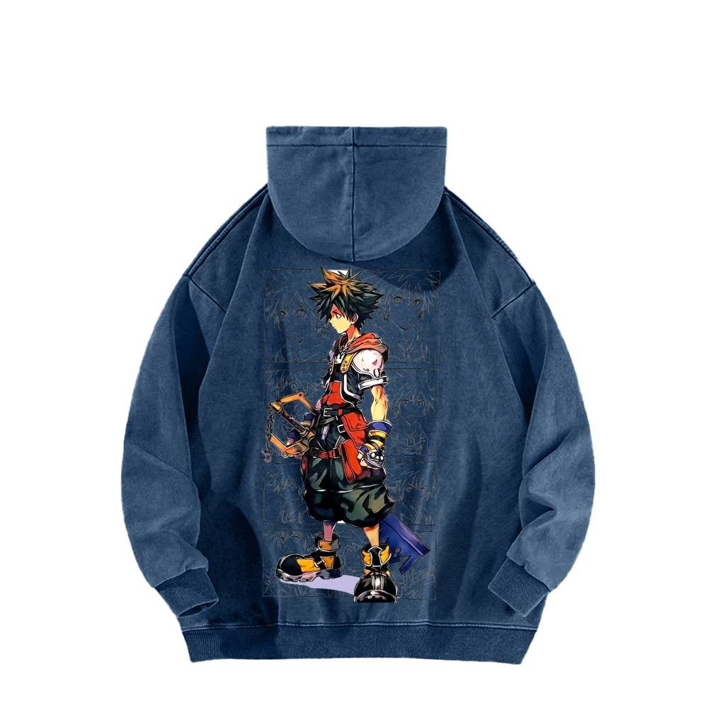 Kingdom Hearts Unisex Washed Hoodie 2604014652