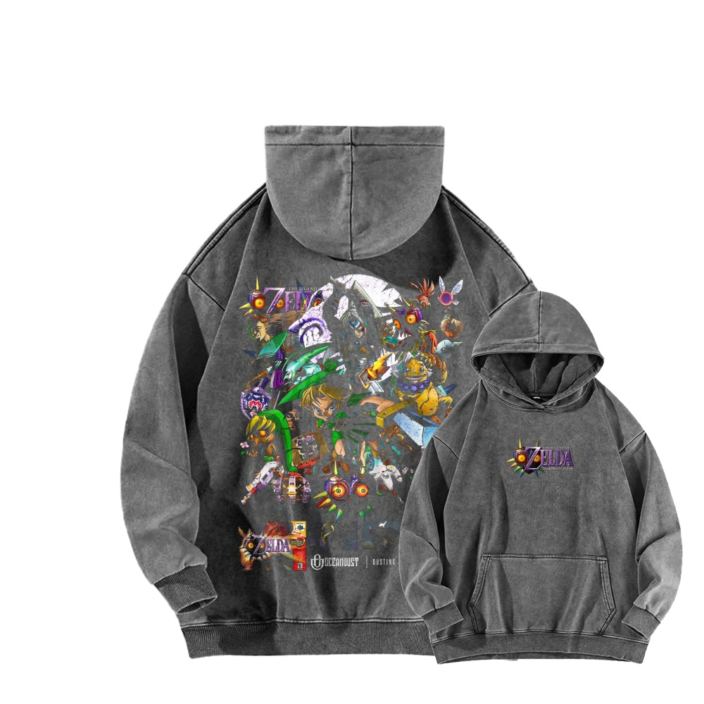 The Legend of Zelda  Unisex Washed Hoodie 2604016499