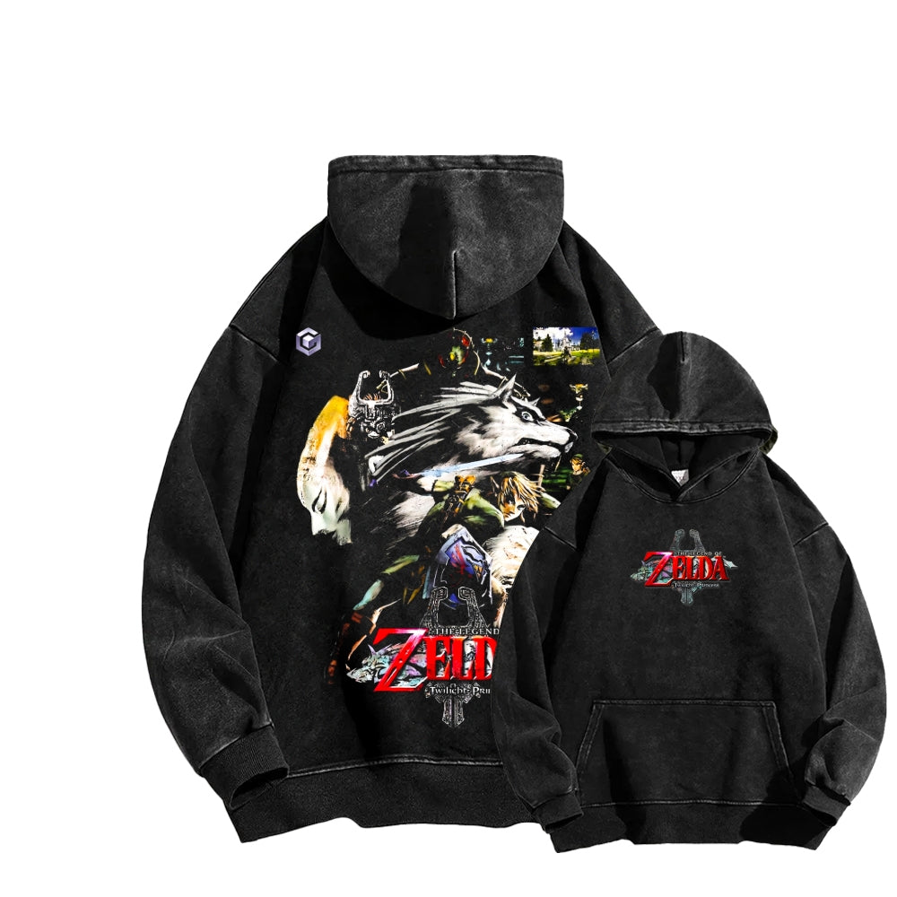 The Legend of Zelda  Unisex Washed Hoodie 2604016547