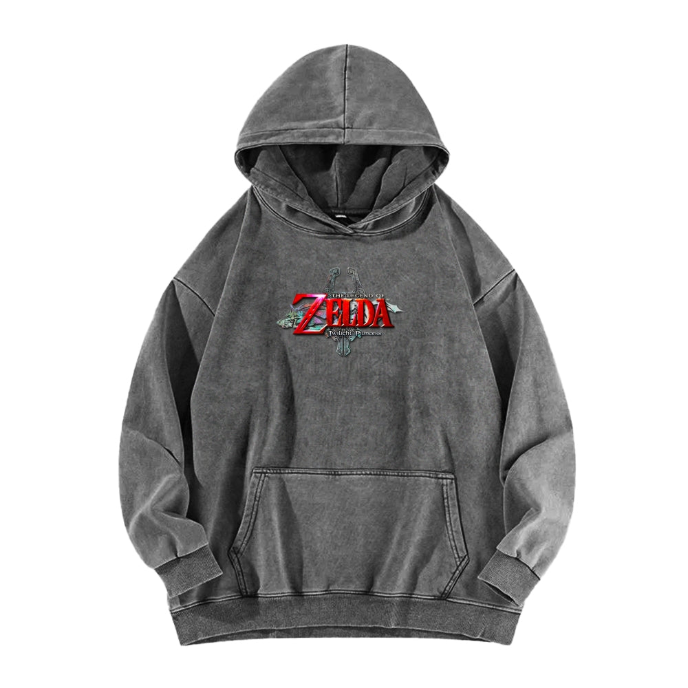 The Legend of Zelda  Unisex Washed Hoodie 2604016547