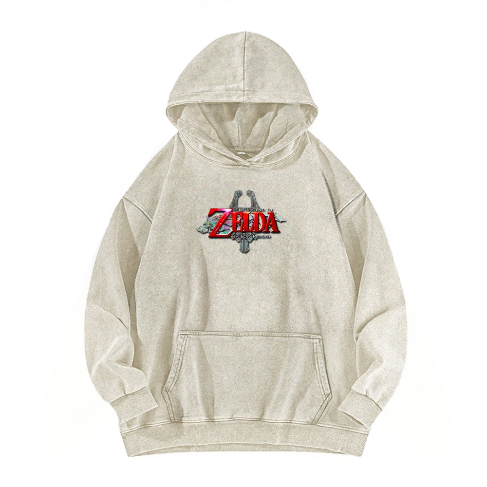 The Legend of Zelda  Unisex Washed Hoodie 2604016547