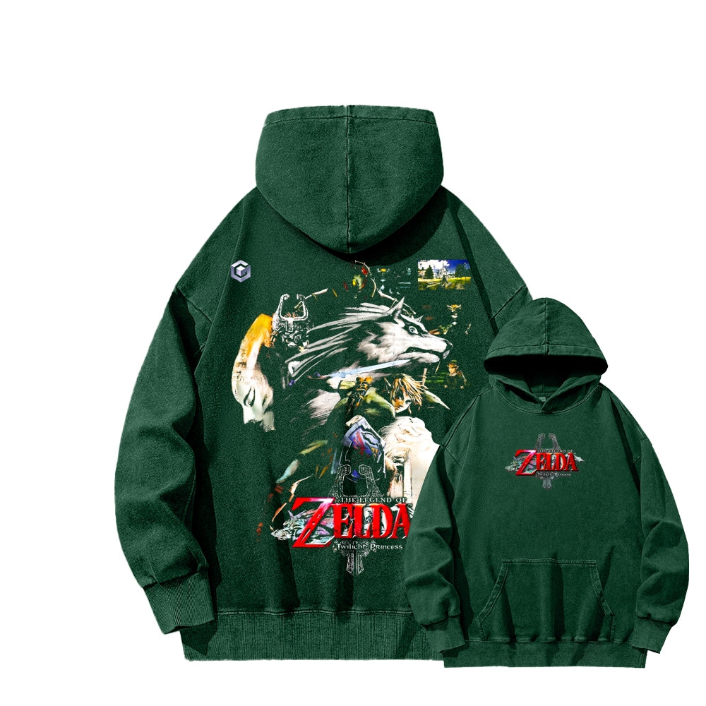 The Legend of Zelda  Unisex Washed Hoodie 2604016547