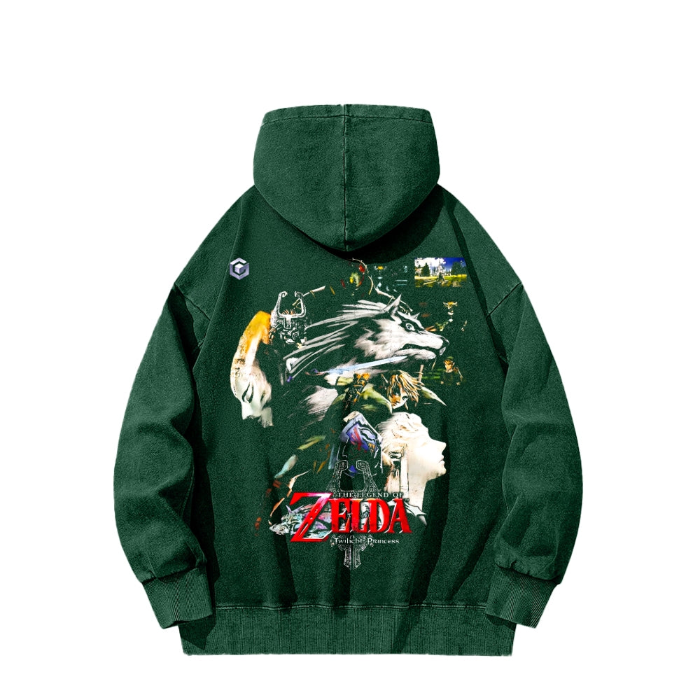 The Legend of Zelda  Unisex Washed Hoodie 2604016547