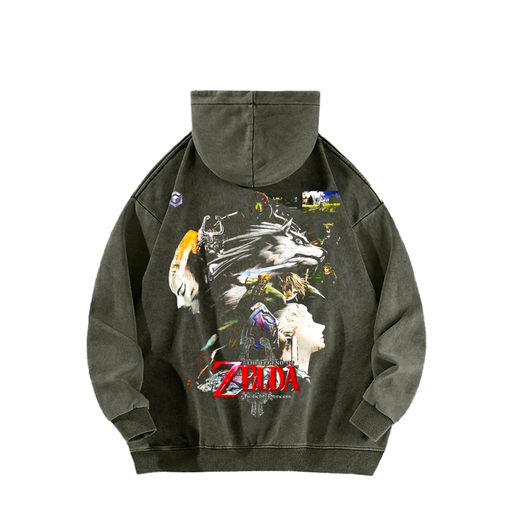 The Legend of Zelda  Unisex Washed Hoodie 2604016547