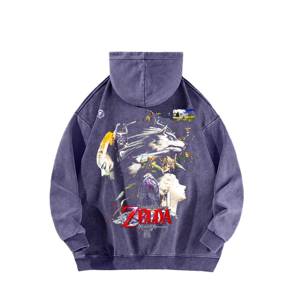 The Legend of Zelda  Unisex Washed Hoodie 2604016547
