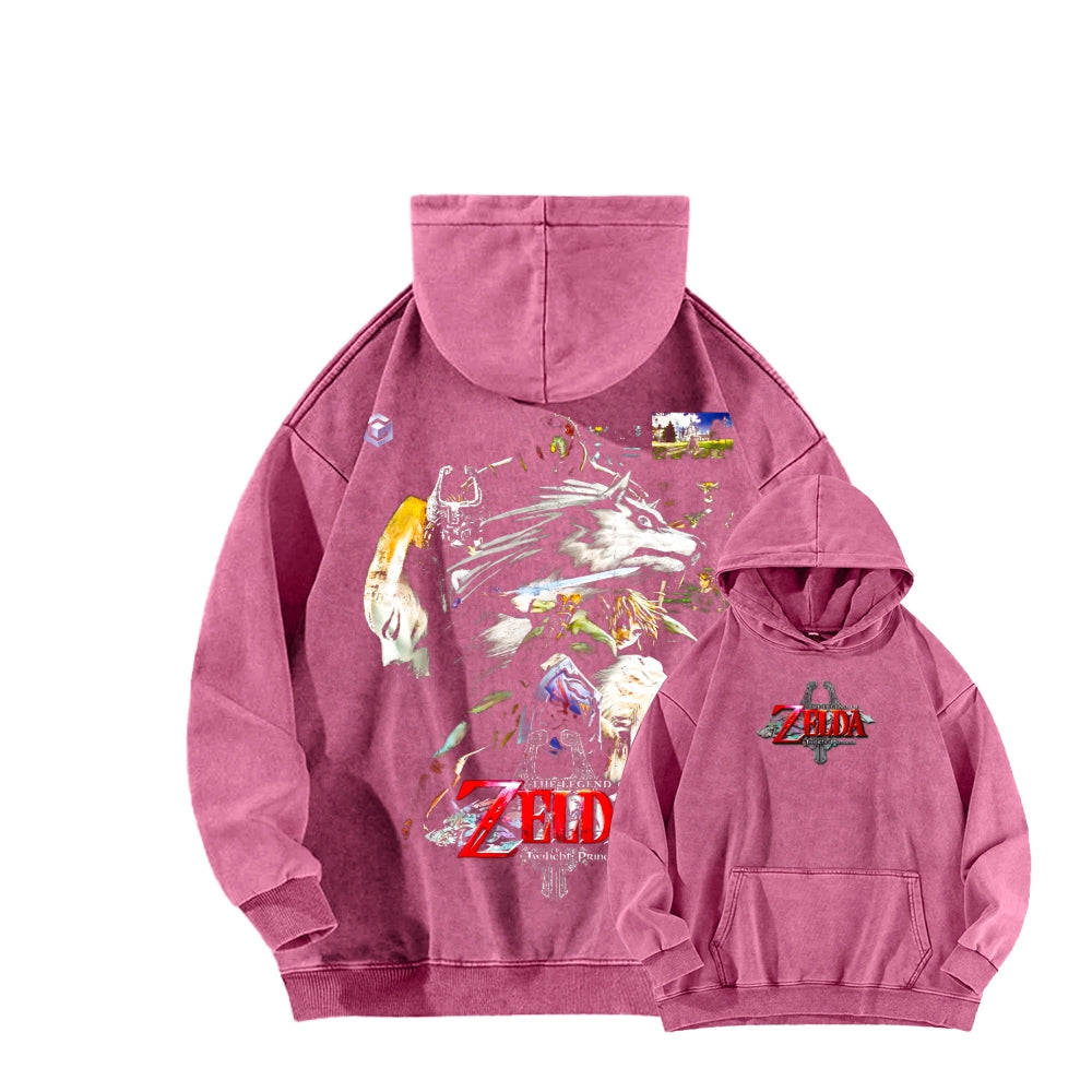 The Legend of Zelda  Unisex Washed Hoodie 2604016547