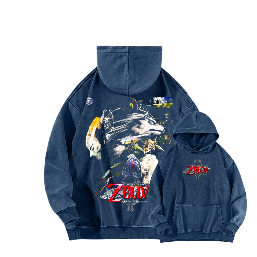 The Legend of Zelda  Unisex Washed Hoodie 2604016547