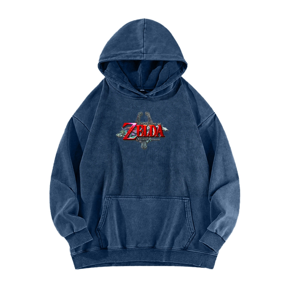 The Legend of Zelda  Unisex Washed Hoodie 2604016547