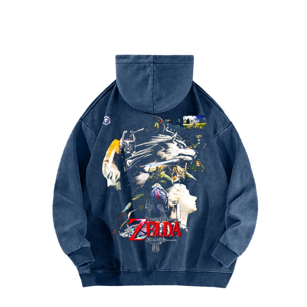 The Legend of Zelda  Unisex Washed Hoodie 2604016547