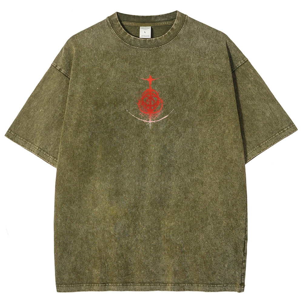 Elden Ring Unisex Fit Washed T-Shirt 2604019631